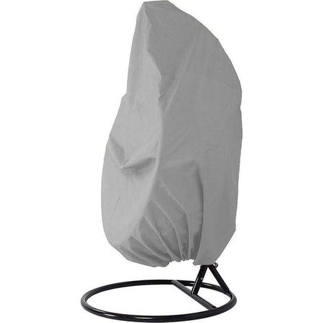 1 housse de protection pour fauteuil suspendu, imperméable, coupe-vent, résistante hiver, tissu Oxford 420D, 115 x 190 cm, extérieur balcon (1/5)