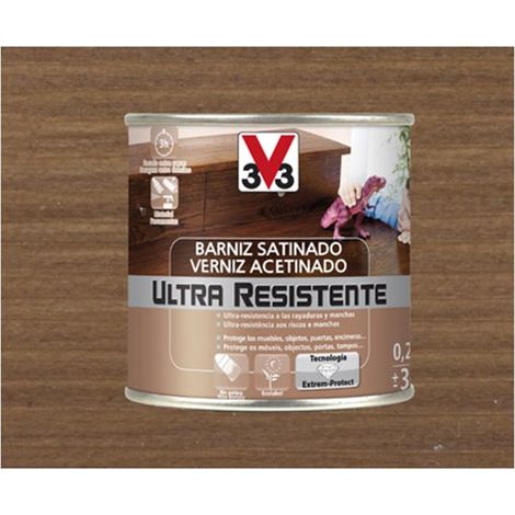 Barniz interior al agua ultra resistente satinado 250 ml nog
