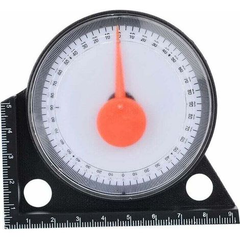 Mini inclinomètre outil de mesure rapporteur de niveau d'inclinaison détecteur d'angle clinomètre mètre d'angle de pente avec Base magnétique (1/4)