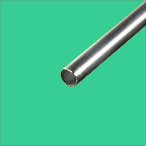 Commentfer – Tube inox 304L rond 20 mm – Épaisseur 1,5 mm – Longueur 4 mètres – Résistance à la corrosion pour environnements humides