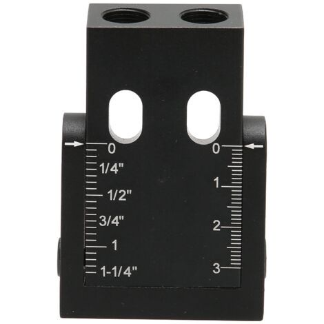 Outil d'angle de Joint de Guides de menuiserie, localisateur de poinçon de Travail du Bois Noir d'alliage d'aluminium pour Le Bricolage de Travail du Bois à la Maison (1/5)