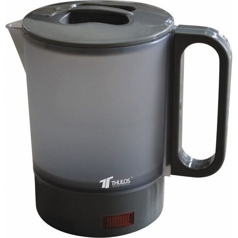 Suinga – Bouilloire électrique 0,5L 420W – Résistance cachée en acier inoxydable – Câble intégré et protection surchauffe – Comprend 2 tasses