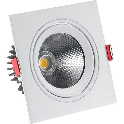 Foco Downlight LED 15W Cuadrado Madison Corte Ø 115 mm 3000K Blanco Cálido (1/5)