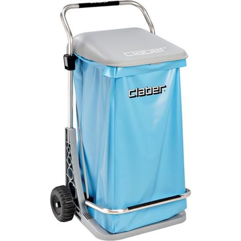 Carrello carry cart comfort claber 8926 pattumiera raccolta foglie rami (1/2)