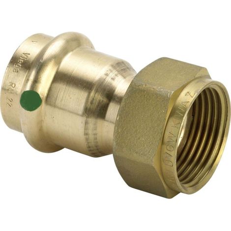 VIEGA Sanpress Verschraubung mit Pressanschluss Ø 28 mm x 1 Zoll ÜWM 692629 (1/5)