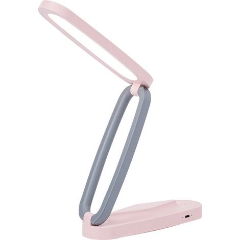 Lámpara de escritorio LED recargable, portátil y plegable (regulable en 3 niveles, luz de lectura inalámbrica) (1/5)