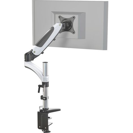 [NEUWERTIG] B-Ware Hjh Office Monitorhalterung Monitorarm Monitor 1527 Zoll Schwarz Weiß