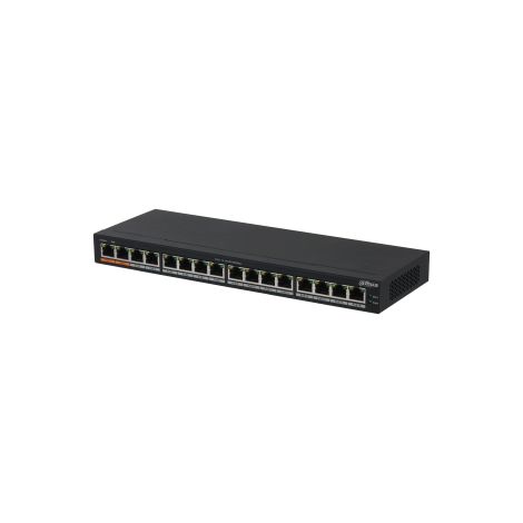 PFS3016-16GT-190 - Switch L2 unmanaged 16 porte G PoE 190 W