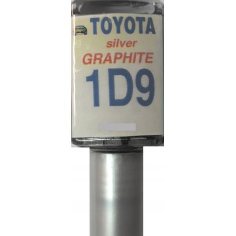 Retoque de pintura color grafito plateado para arañazos en Toyota 1D9 (1/5)