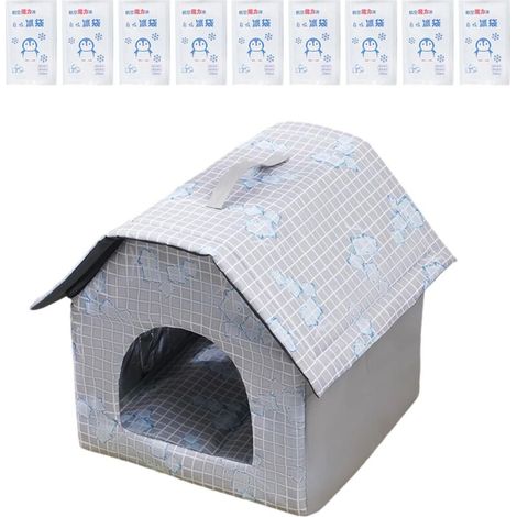 Maison pour Chat Rafraîchissante d'Extérieur - Maison