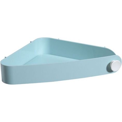 Bathroom storage and organization, shower soap dish, bathroom shelf, sky blue (1/4)