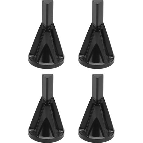 Ensemble de 4 outils d'ébavurage et de chanfreinage comprenant un foret à chanfreiner, une pointe d'ébavurage en carbure et une tige triangulaire noire à 3 rainures. (1/5)