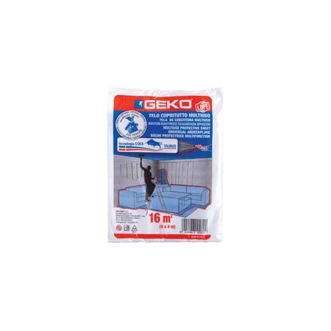 TELO COPRITUTTO MT.4X4 PESANTI- - mt.4x4 gr.330 - 46 pezzi GEKO