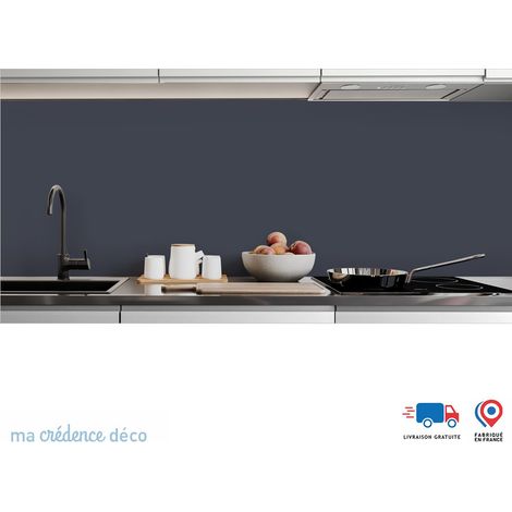 Crédence : Gris graphite RAL 7024 - Alu composite - 120 - 60 (1/3)