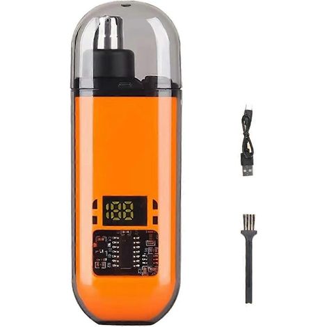 Coupe-nez manuel 2 en 1 en acier inoxydable, appareil de soins personnels (1/5)
