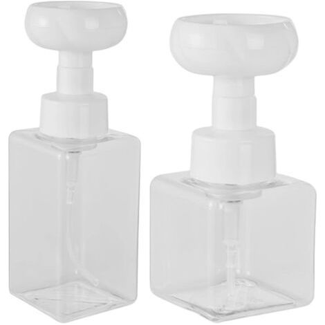 FENOPLASTICADistributeur de savon à 2 fleurs, flacon moussant vide de 250 ml/450 ml, contenants vides (1/4)