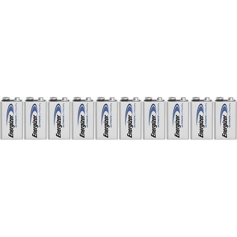 Energizer Ultimate 6LR61 Pilas de Litio 9 V