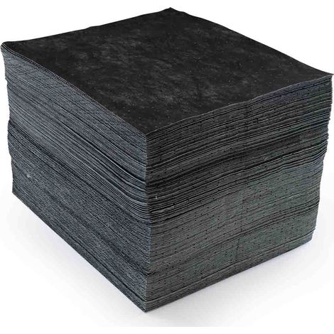 Feuille Absorbant Entretien RS PRO, 200 par paquet , capacité d'absorption: 90 L ( Prix pour Boîte de 200 )