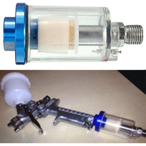 1/4" Séparateur d’Eau Mini - Convient par Exemple pour Pistolet à Peinture (1/5)