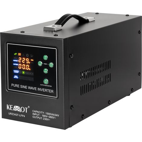 Notstromversorgung KEMOT PROsinus-1500/24-LFP4 24V 230V 1500VA/1050W (1/5)