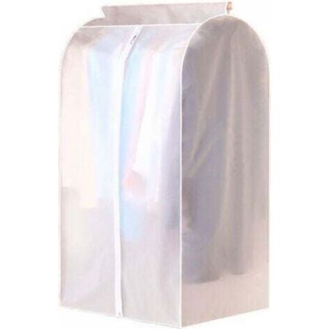 Housses de Vêtements Housse de Protection pour Vêtements Housse Rangement Vetements pour Anti Poussière Etanche Rangement à Long Terme pour Chemise Veste Costume Manteaux Protection(60 x 50 x 90cm) (1/5)