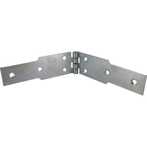 Bisagras de filete para muebles, W250 H40 agujeros 4,5, acero galvanizado
