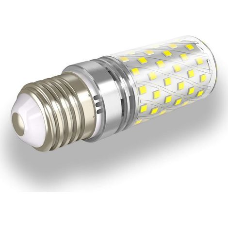 Lot de 4 ampoules LED E27 blanc froid 12 W 6000 K 1400 lm mais équivalent ampoule halogène 100 W, ampoule candélabre LED E27 Edison ampoule LED E27 non dimmable (1/5)