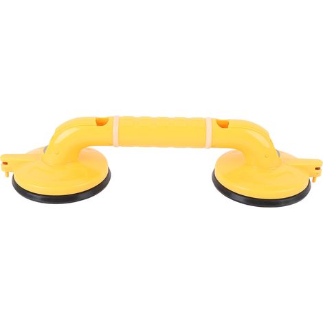 Barre d’appui jaune 39 cm ventouse forte adhérence (1/5)