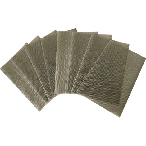 Tapis De Frigo - Tapis Antidérapant En EVA Pour Étagères De Réfrigérateur - Coupe Personnalisable - Imperméable - Lavable - 1 Pièce (1/5)