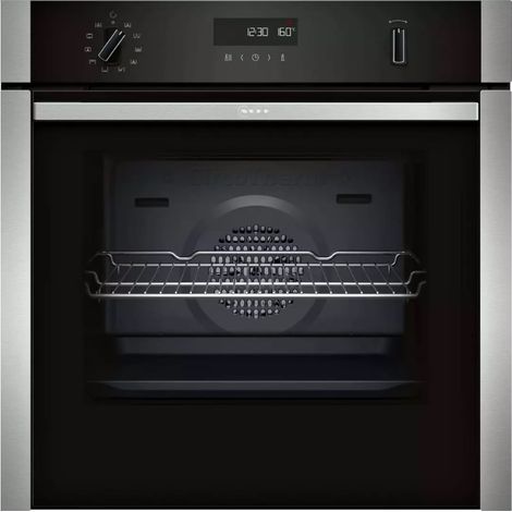 Forno multifunzione da incasso 71L 60cm con pirolisi/idrolisi, acciaio inossidabile - B5ACH7AN3F - Neff