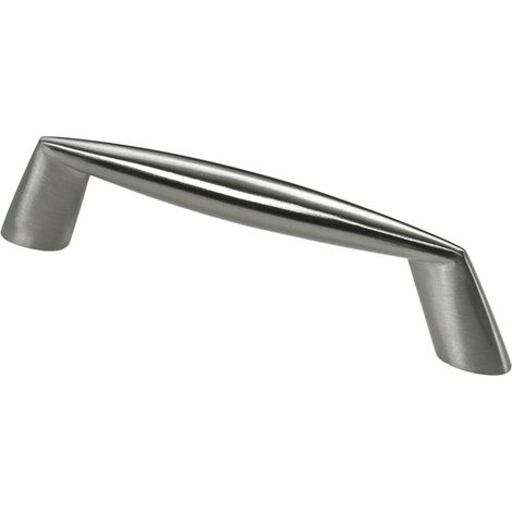 Hettich Möbelgriff Edelstahl Optik 11 x 116 x 28 mm - 1 Stück Möbelgriffe