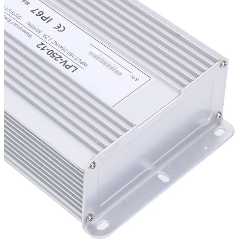 BERM@DC12V 250W LPV-250-12 Alimentation à découpage étanche (1/5)