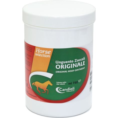 Unguento zoccoli originale  fornisce elasticità ed idratazione alla sostanza cornea 750 ml