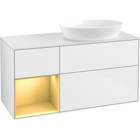 Villeroy & Boch FA41HFGF Meuble sous-lavabo Finion FA4 (1/2)