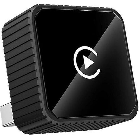 Kabellose CarPlay Android Auto 2-in-1 Smart Box mit KI-Sprachsteuerung + WLAN- und USB-Bluetooth-5.0-Adapter (Kabelgebundenes CarPlay auf kabelloses CarPlay B) (1/5)