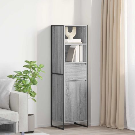 Bücherregal Graues Sonoma 43 x 36 x 150,5 cm Holzwerkstoff