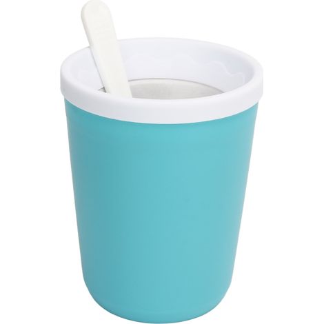 Tasse à Slushie Sans Fil - Fabrication Rapide de Boissons Glacées Maison DIY - Bleu (1/5)