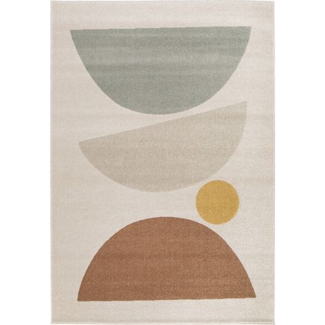 Tapis contemporain à motif géométrique - 160x230cm - LÉO (1/5)