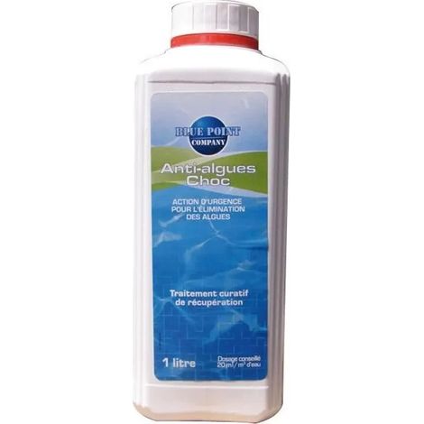 Trattamento piscina Blue Point anti-algues choc doppia azione 1L