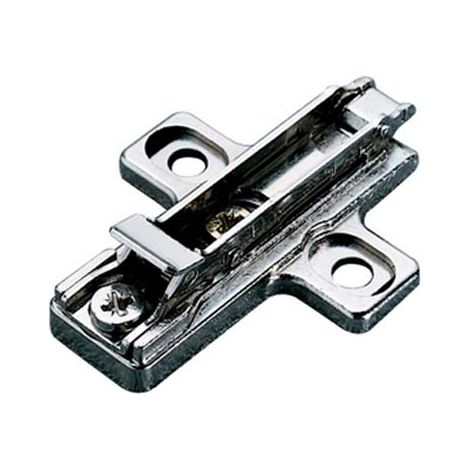 BASETTA CERNIERA INCASSO BAR3R SALICE - ACC NICH INNESTO RAPIDO H.MM 0 MM 37X32- 10 pezzi