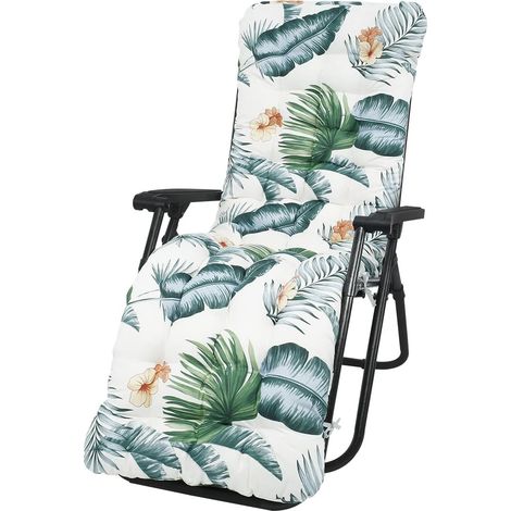 Sonnenliegenkissen 170x50cm Polyester-Baumwolle, rutschfest, für Garten und Terrasse (1/5)
