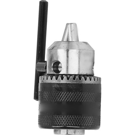 Mandrin perceuse adaptateur conversion 1.5-10mm outil transformateur avec clé pour visseuse à chocs acier vanadium chrome (1/5)