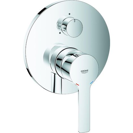 Mitigeur monocommande Lineare 24095 FMS pour 35600 3-inverseurs chromé