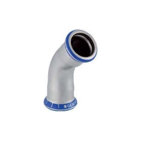 Geberit Codo acero inoxidable 45° DN50 54 mm (1/2)