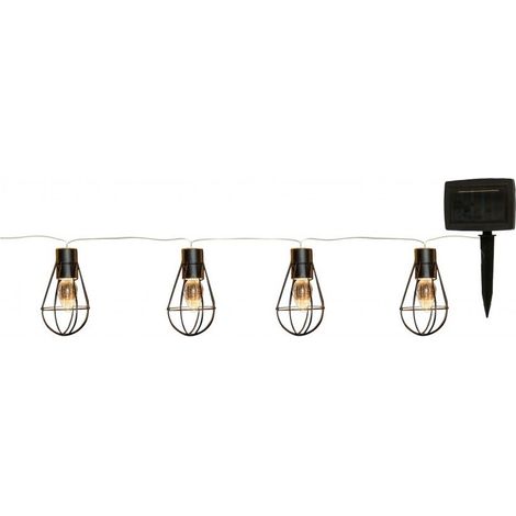 Festone 10 Lampadine Vintage Led Bianco Caldo GIOCOPLAST