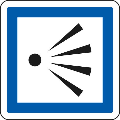 Panneau Indication CE21 – Point de vue – Gamme ECOLIGN – Classe 1 – 350 mm (1/5)