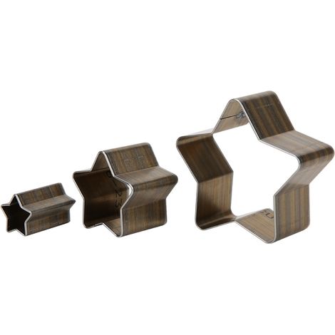 Matrice Découpe Acier Étoile 5 Branches pour Travail du Cuir DIY - Outil Artisanat (1/4)