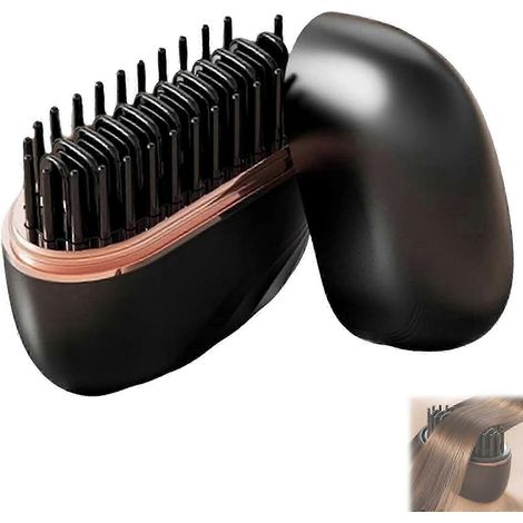 Mini lisseur sans fil rechargeable avec 3 réglages de température pour un coiffage rapide en déplacement (RN) (1/5)