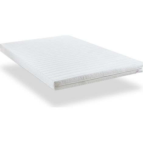 OLYMPE LITERIE  Matelas EGIO 140x190 cm  Latex Like & Mousse Haute Densité (1/5)