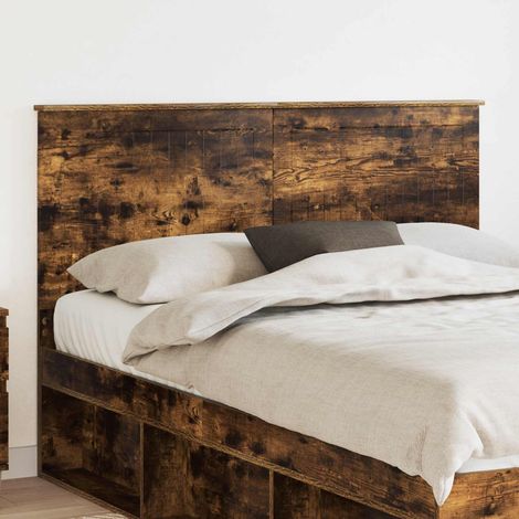 Kopfteil mit Kopfteil Geräucherte Eiche 140 cm Holzwerkstoff (1/5)